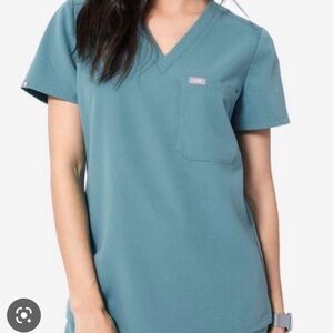 NWOT XXS Figs Hydrogreen Catarina scrub top